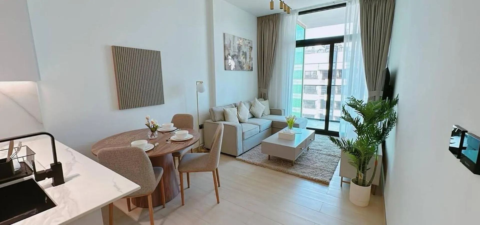 Brand New & Fully Furnished 1Br W Balcony In Jvc Apartment Dubai